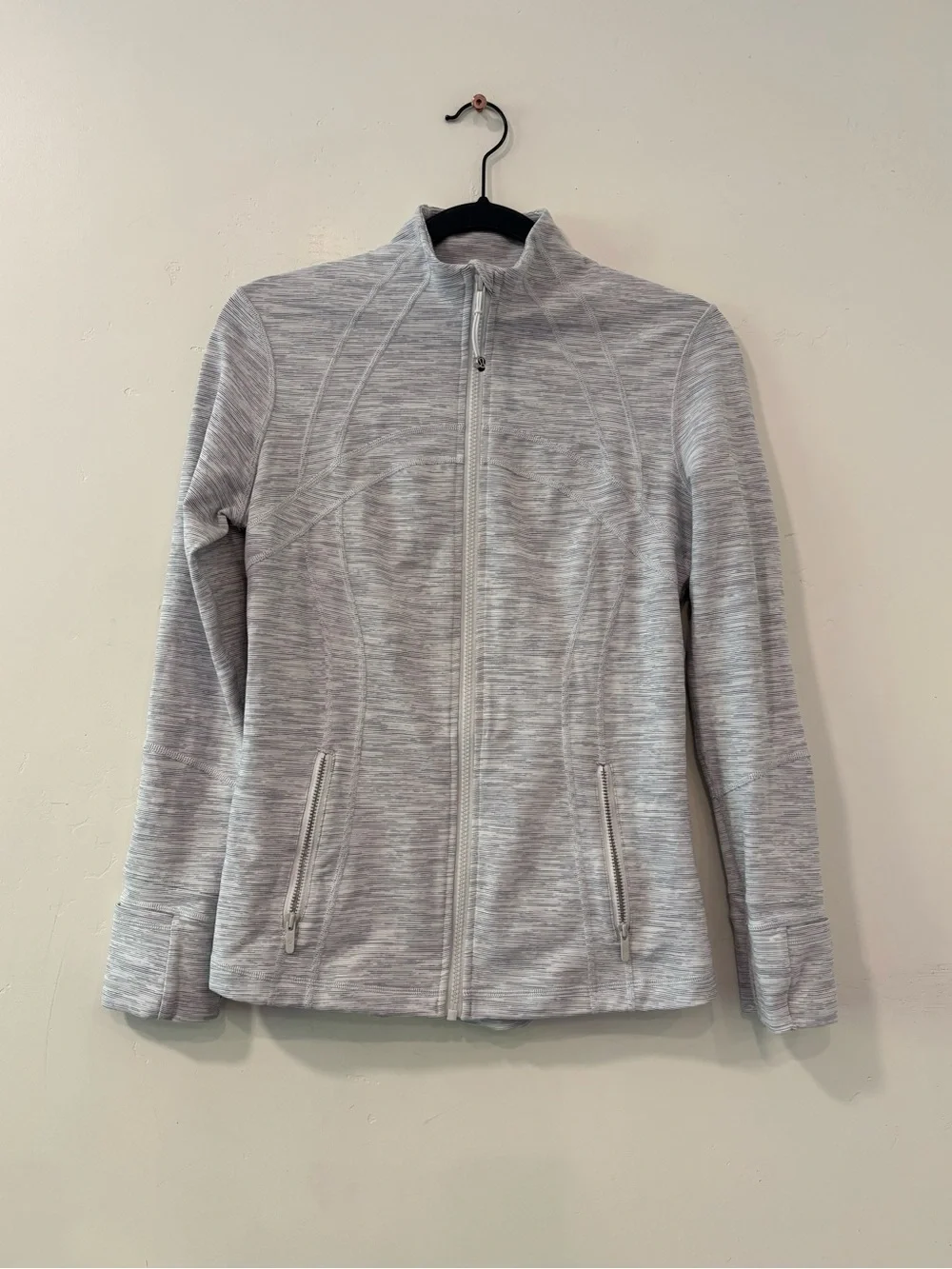 Lululemon Define Jacket Wee Are From Space Nimbus Battleship Gray Size 8